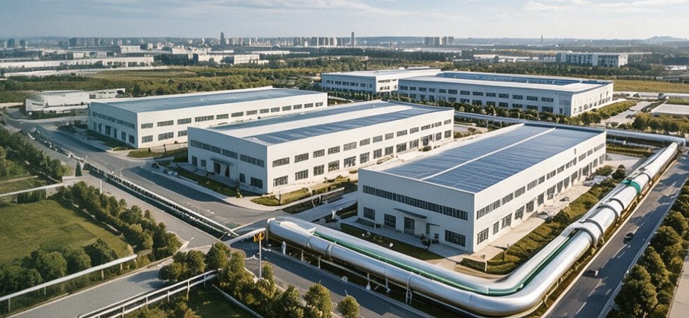 Zero-carbon factory park