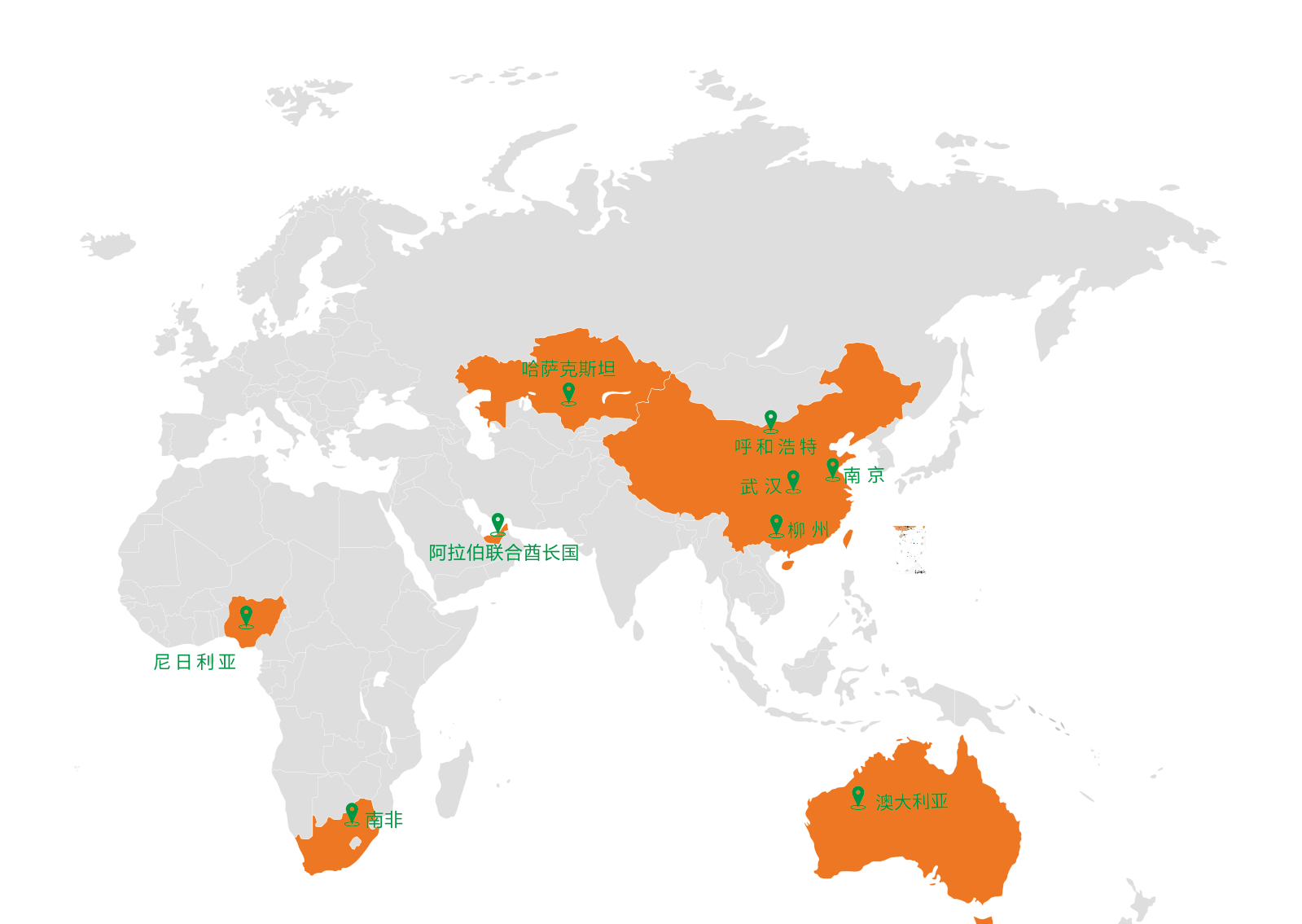 EME global delivery network